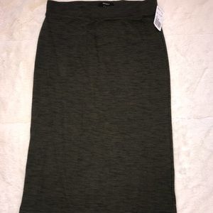 Forever 21 Olive Skirt
